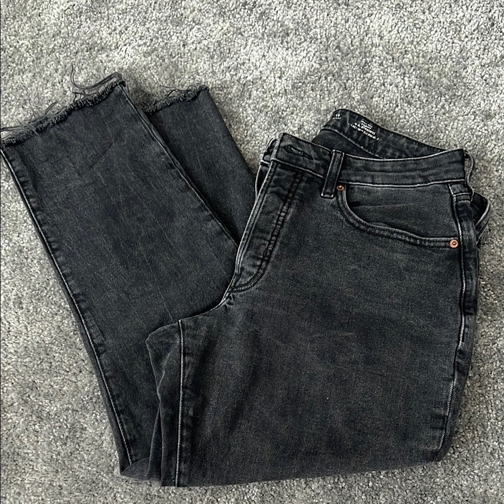 Old Navy Women's High Rise Jeans - Dark Gray